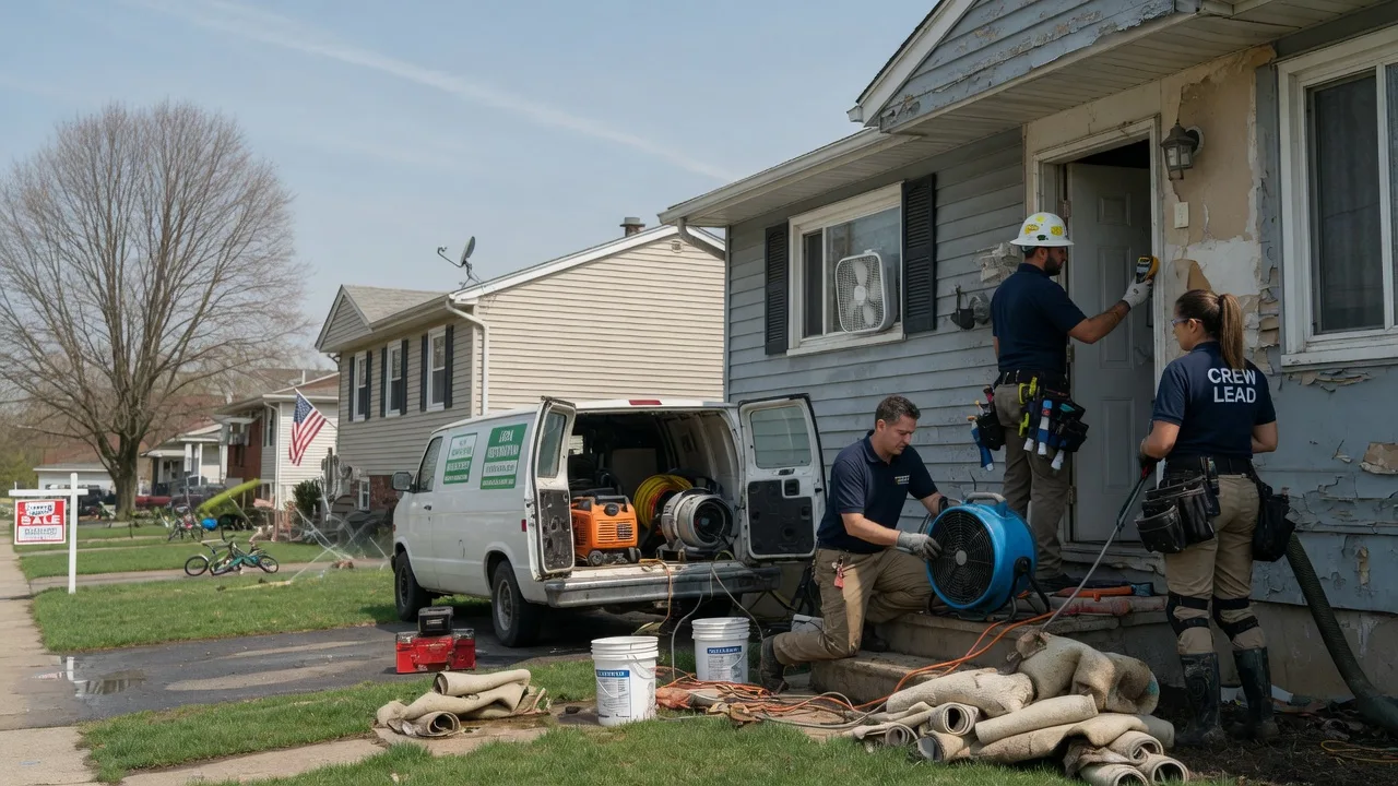 Flood Cleanup in Nanjemoy, MD near me